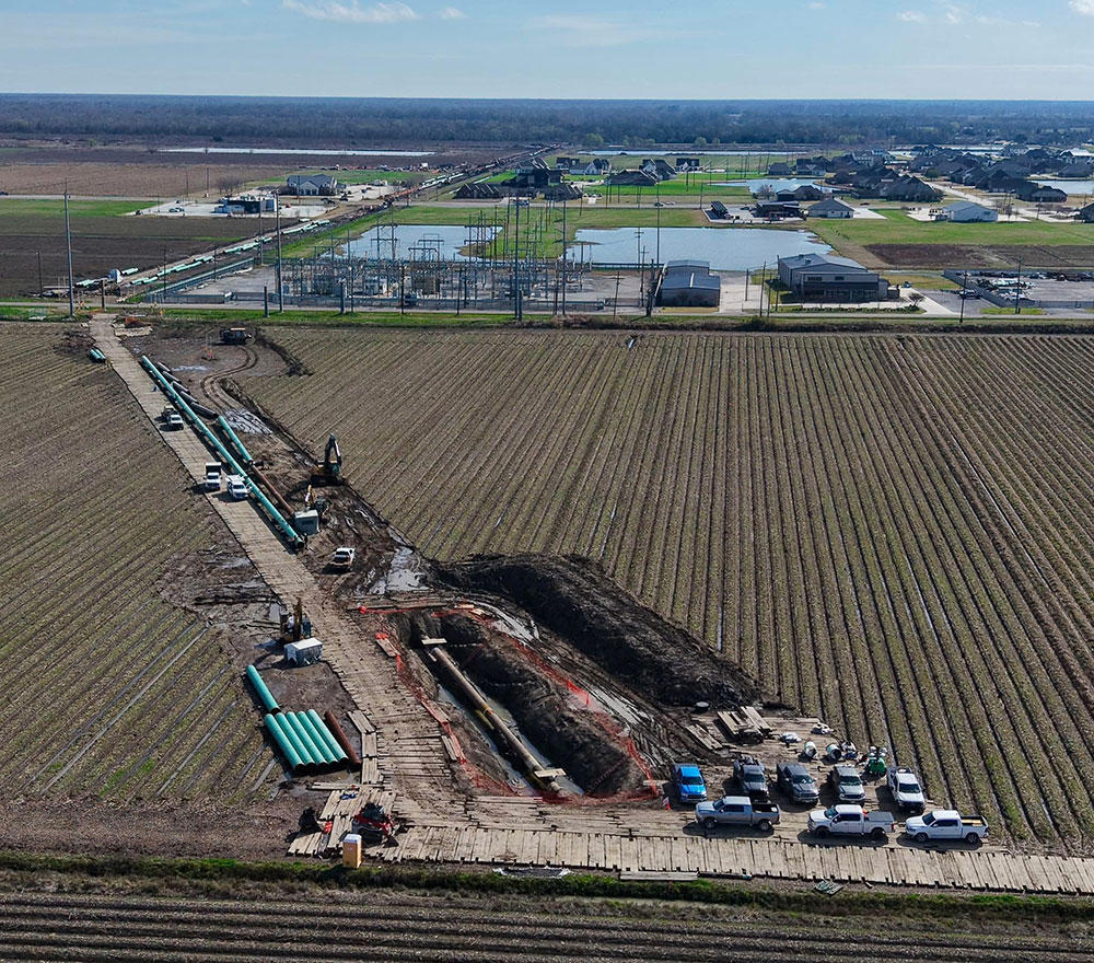 Natural gas pipeline project